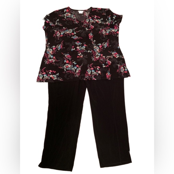 Scrubstar Other Plus Size Womens Scrub Top And Scrub Bottom Set